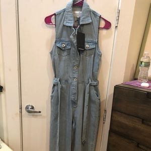 Denim jumpsuit